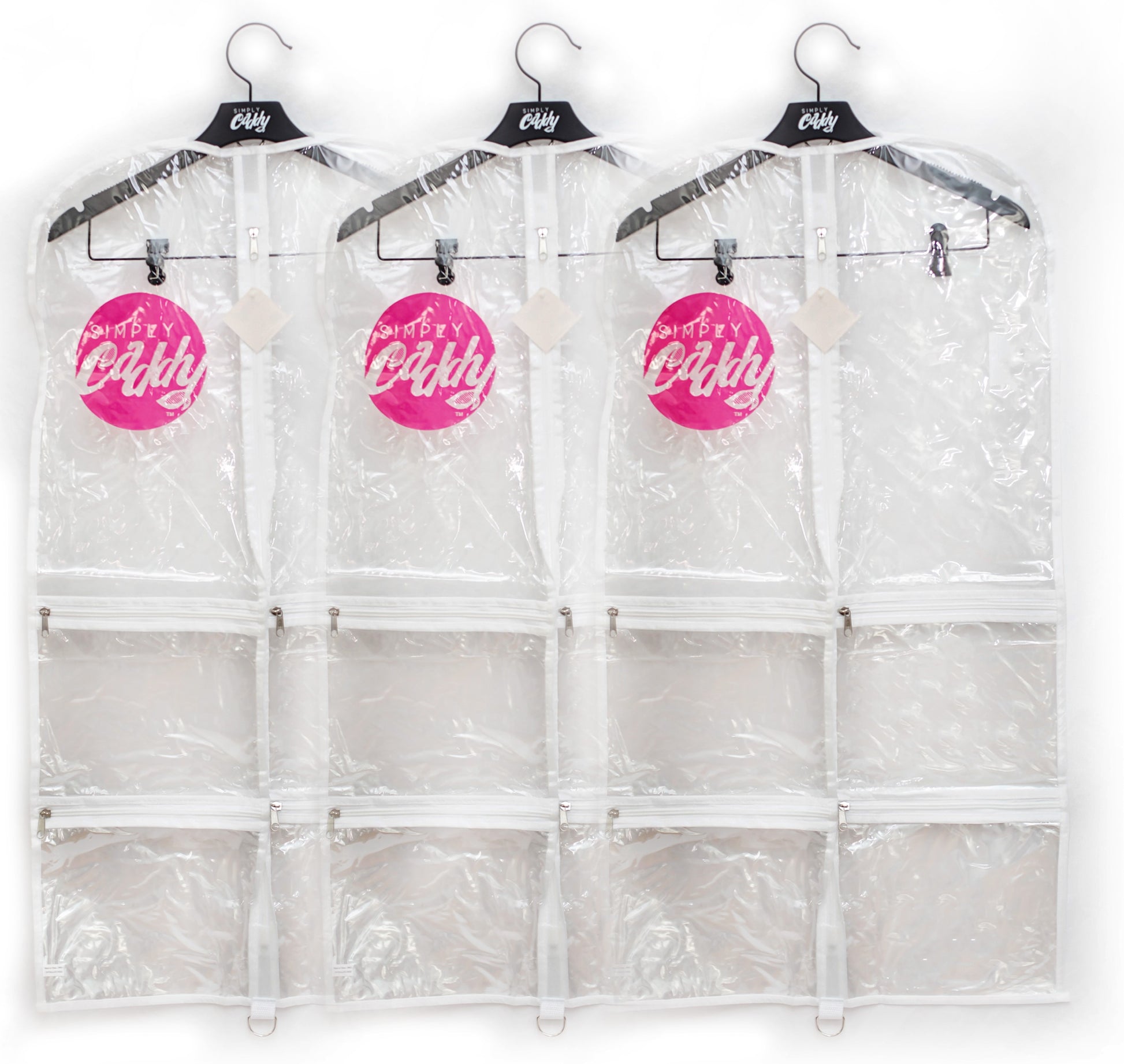 SET OF Costume Garment Bag White Trim – Simply Caddy